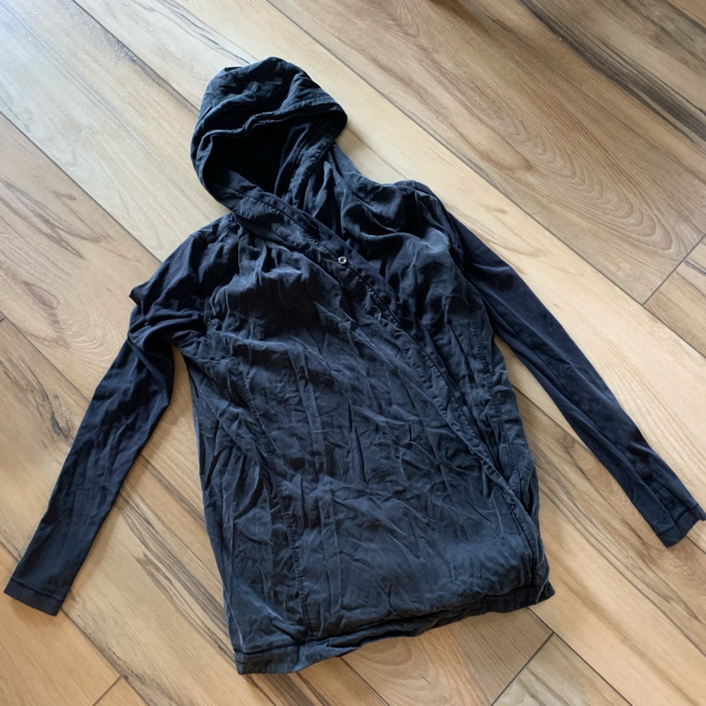 Lululemon Black Hooded Jacket